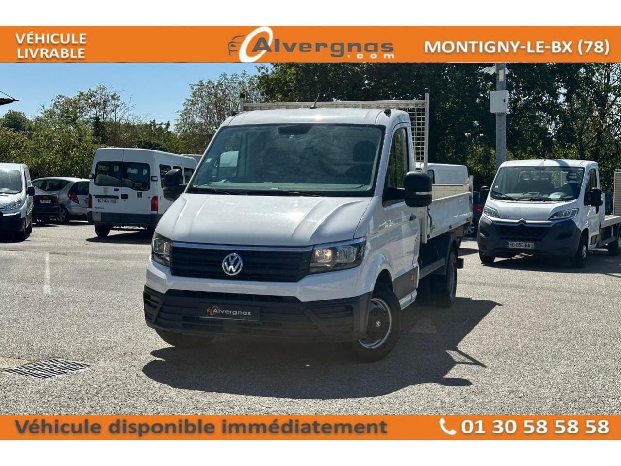 II CHASSIS CABINE 2.0 TDI 122 L3 PROP BENNE 3PL PRIX TTC