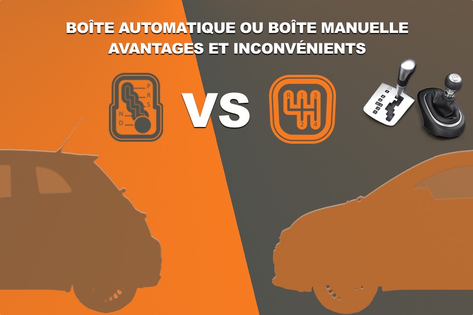 Boîte automatique ou boîte manuelle, avantages et inconvénients