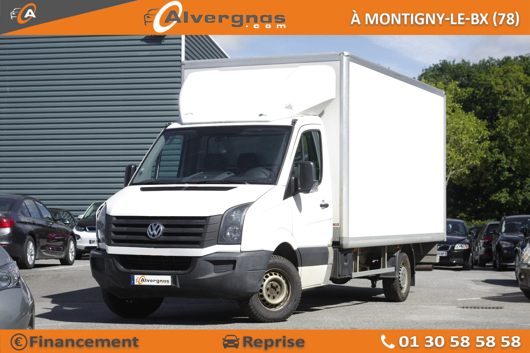 VOLKSWAGEN CRAFTER CHASSIS CABINE d'occasion sur Paris