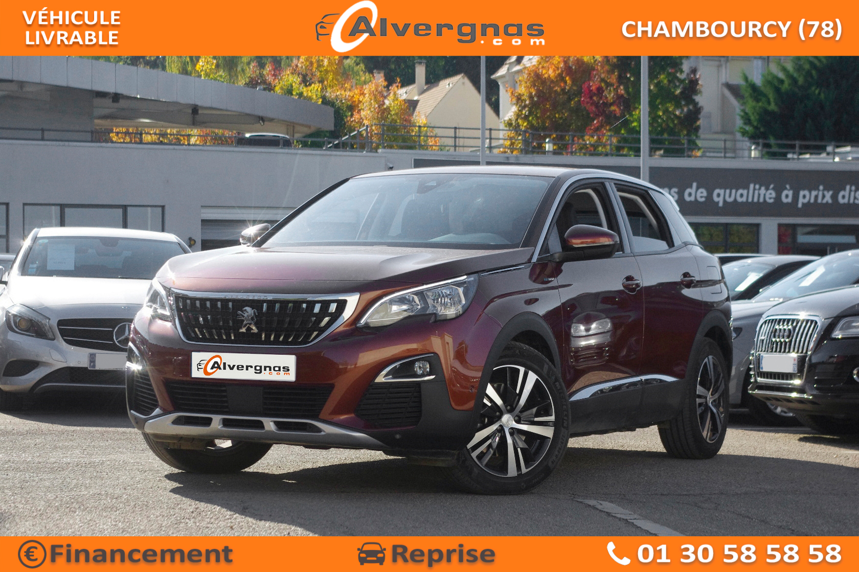 PEUGEOT 3008 d'occasion sur Paris