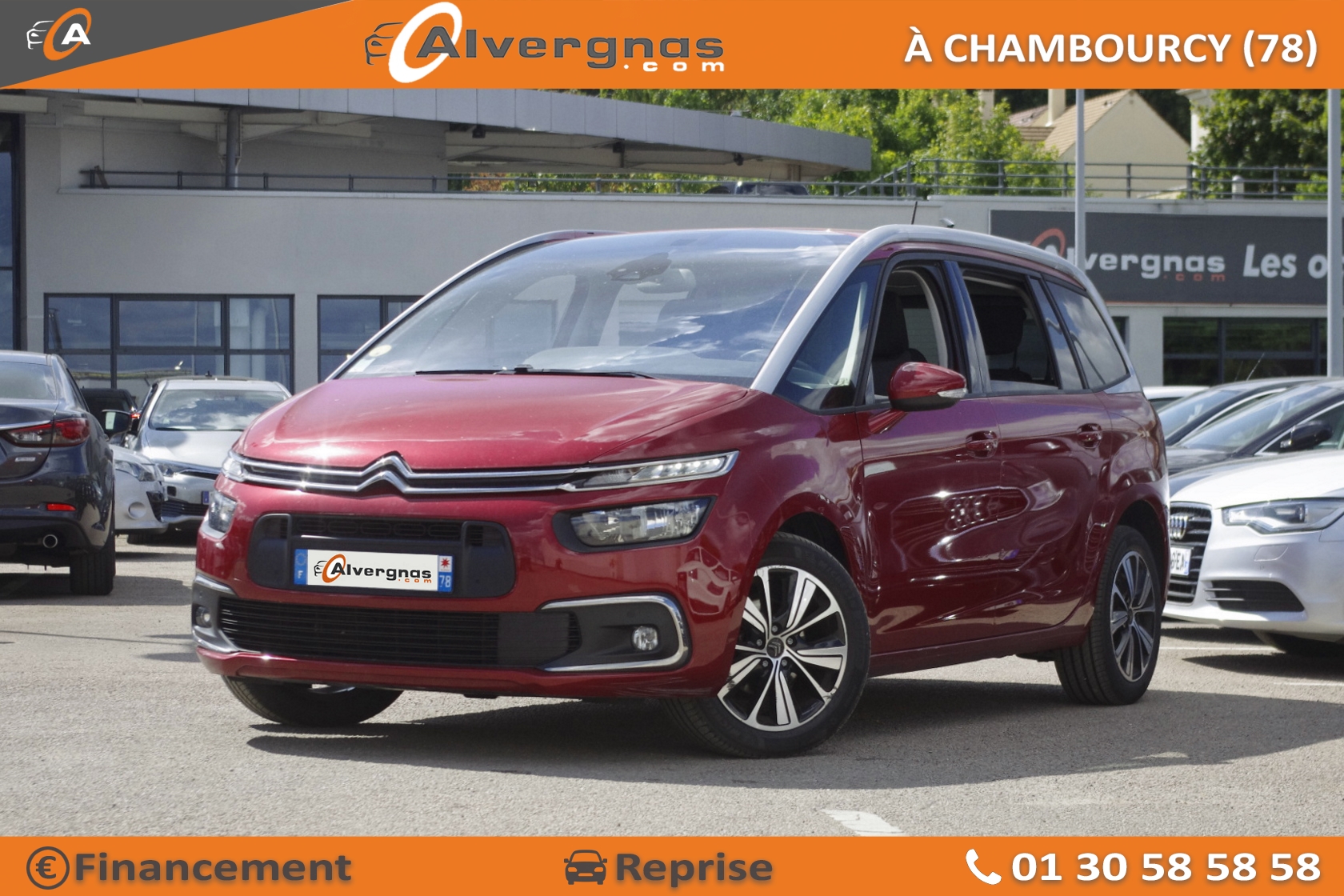 CITROEN GRAND C4 SPACETOURER d'occasion sur Paris