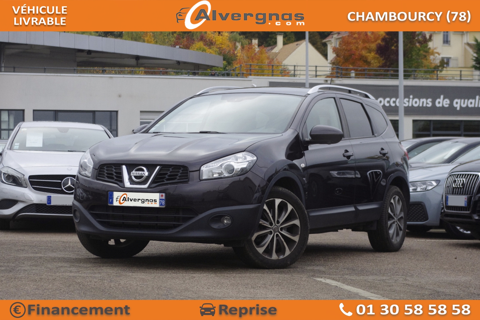 NISSAN QASHQAI+2 d'occasion sur Paris