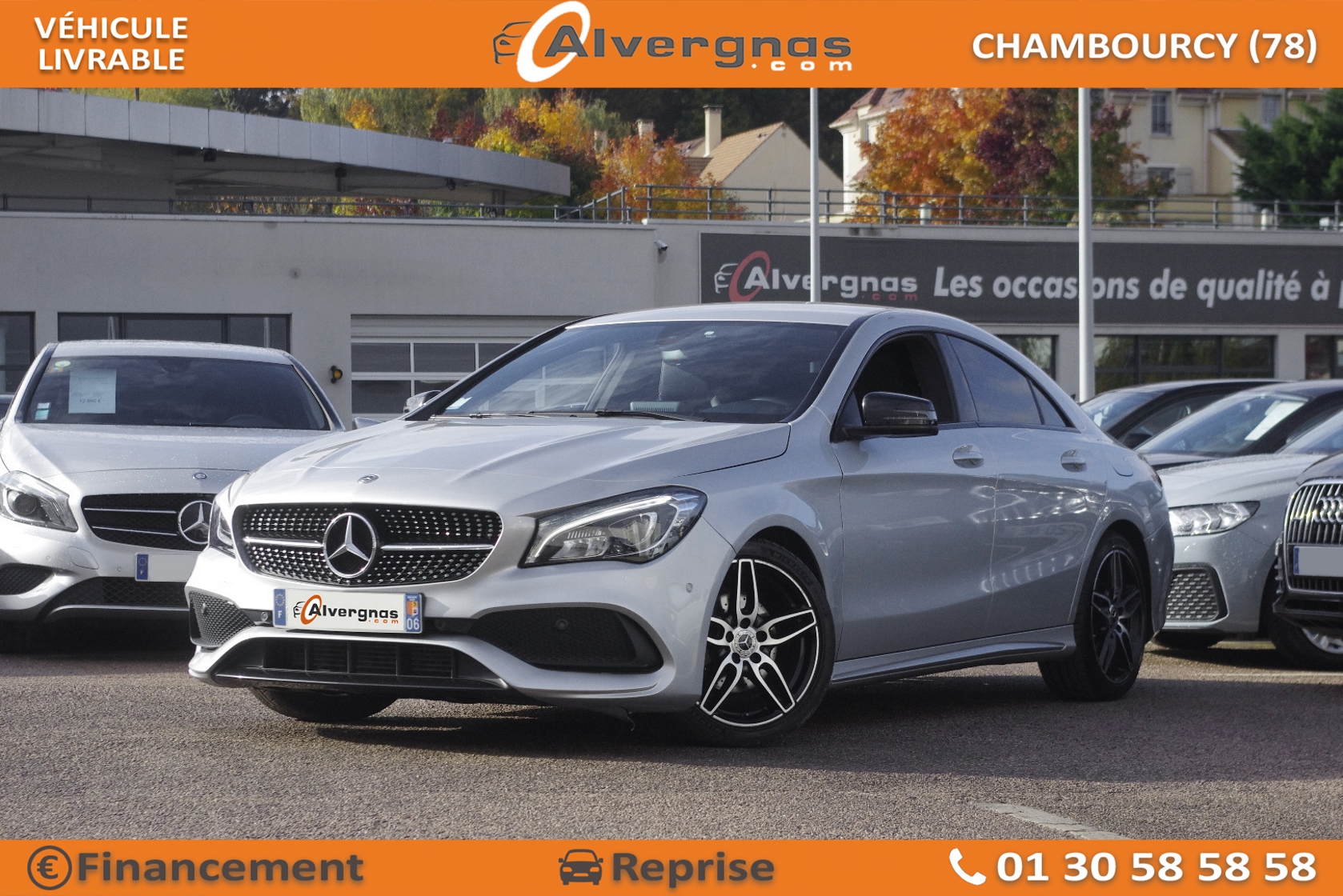 MERCEDES CLA d'occasion sur Paris