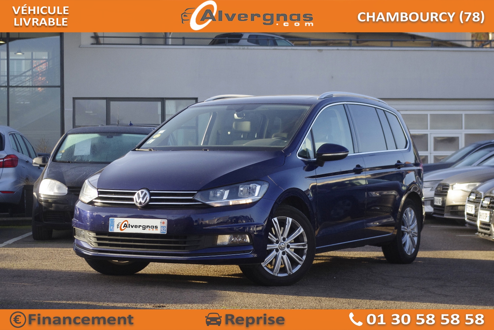 VOLKSWAGEN TOURAN d'occasion sur Paris