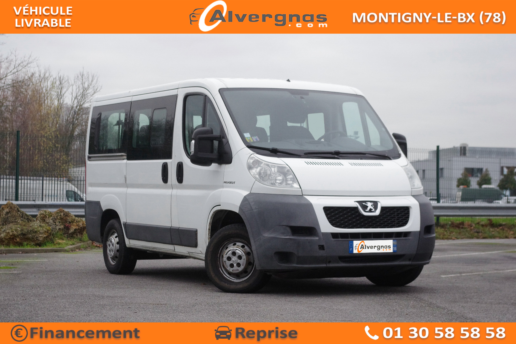 PEUGEOT BOXER COMBI d'occasion sur Paris