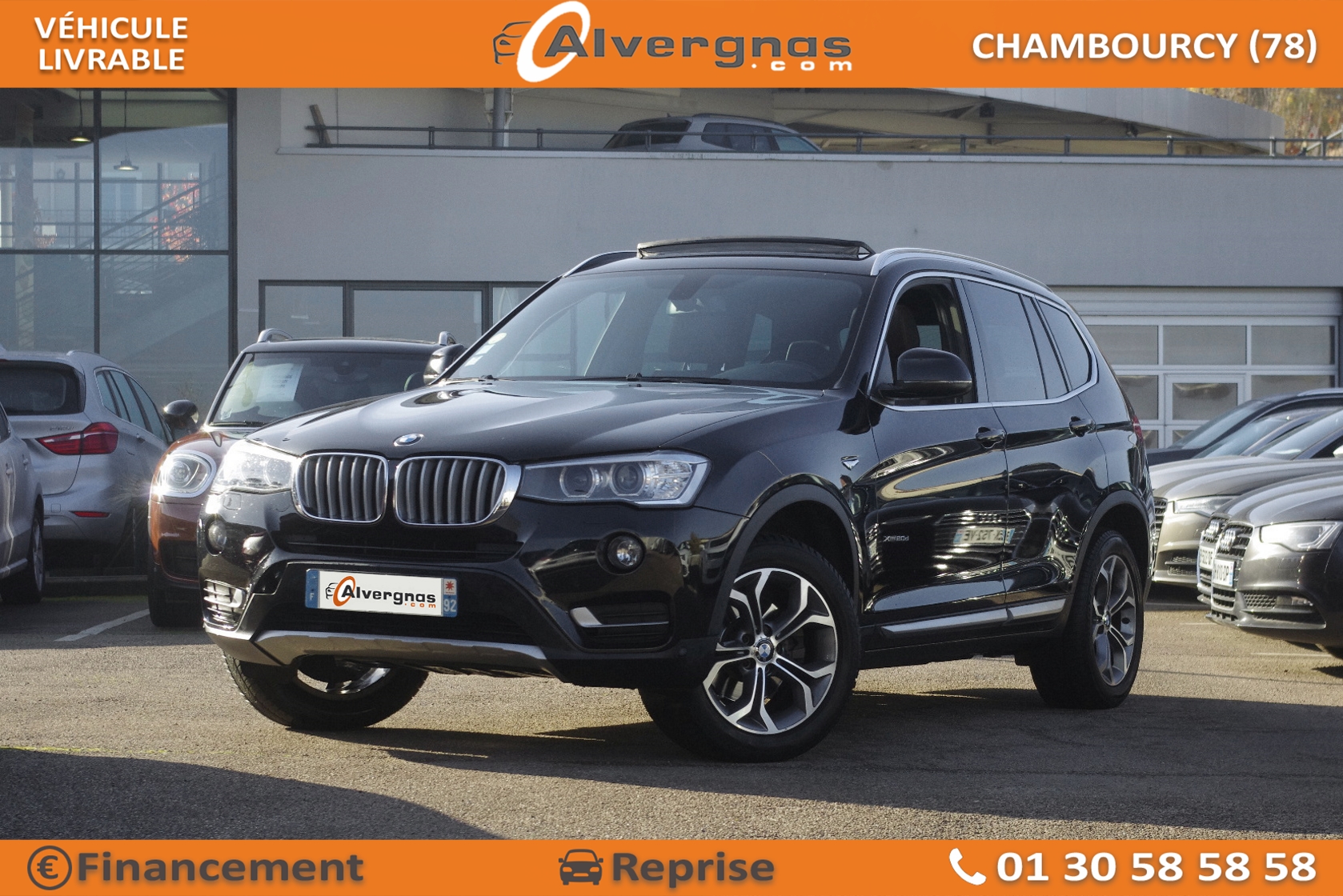 BMW X3 d'occasion sur Paris