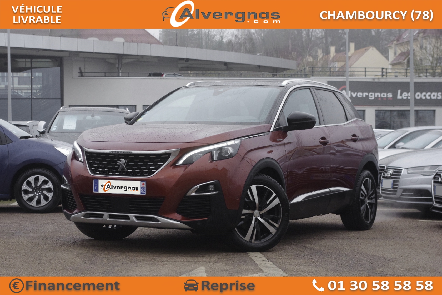 PEUGEOT 3008 d'occasion sur Paris