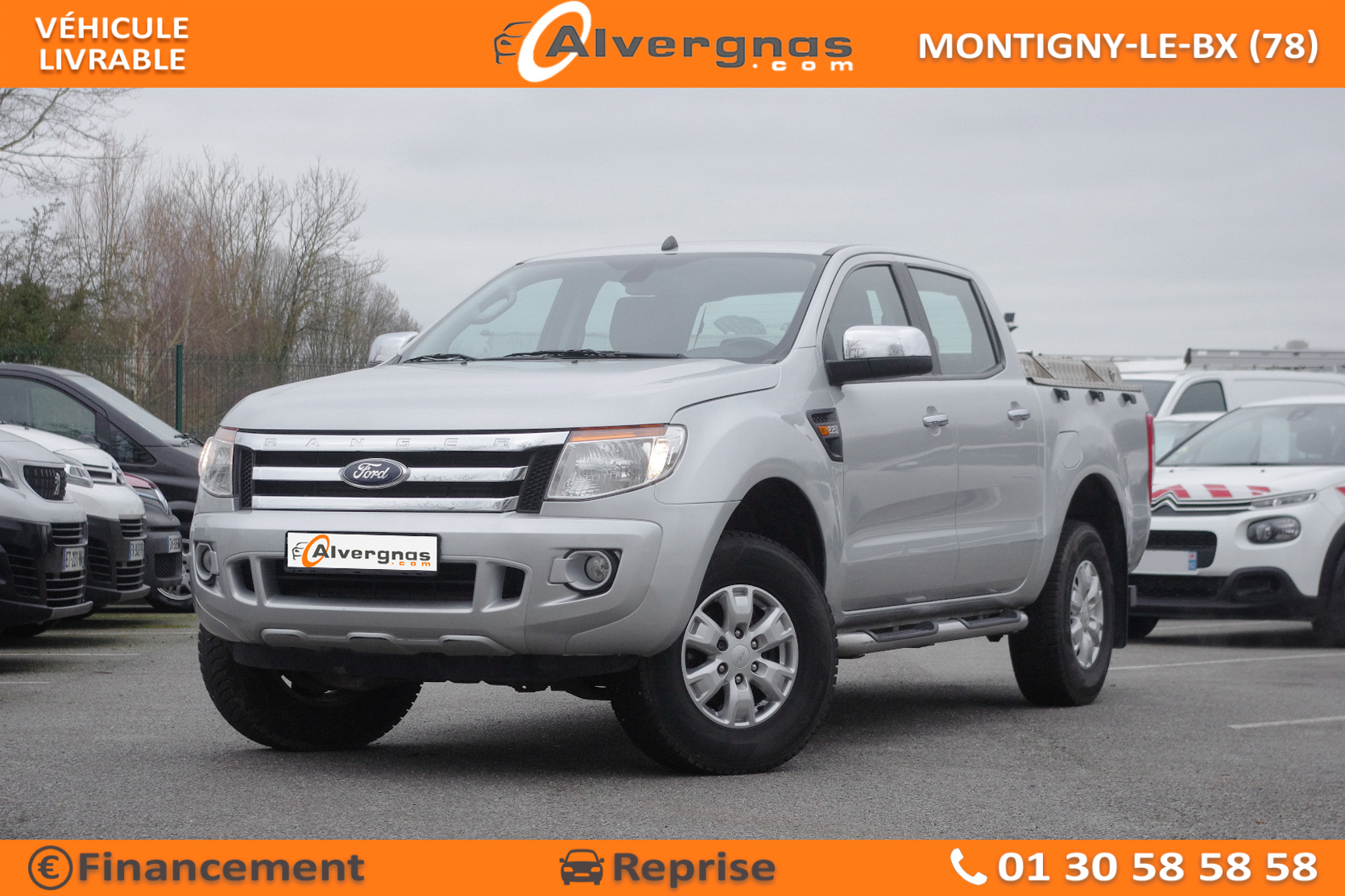 FORD RANGER DOUBLE CABINE d'occasion sur Paris