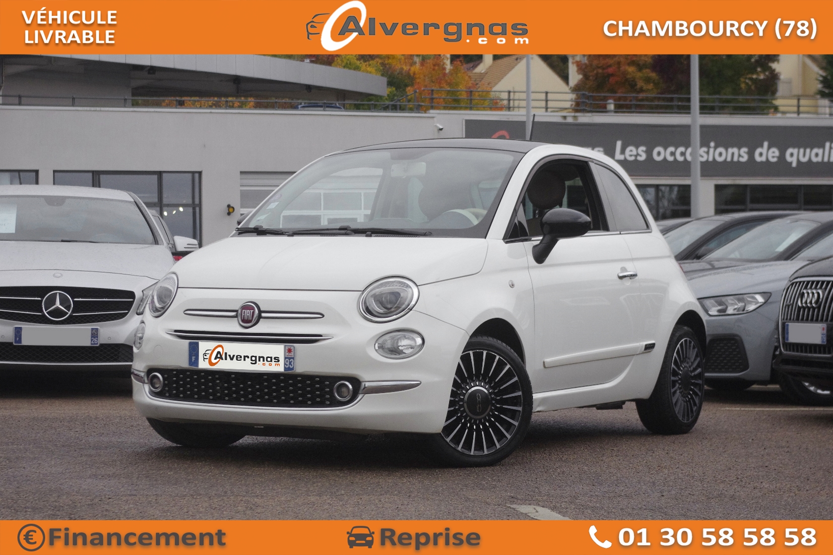 FIAT 500 d'occasion sur Paris