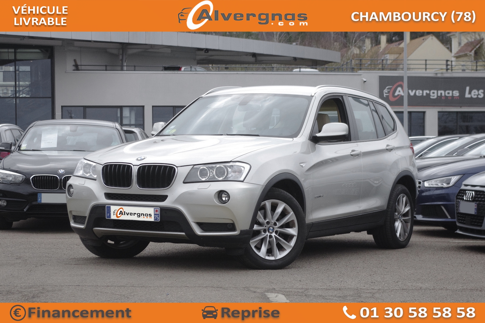 BMW X3 d'occasion sur Paris