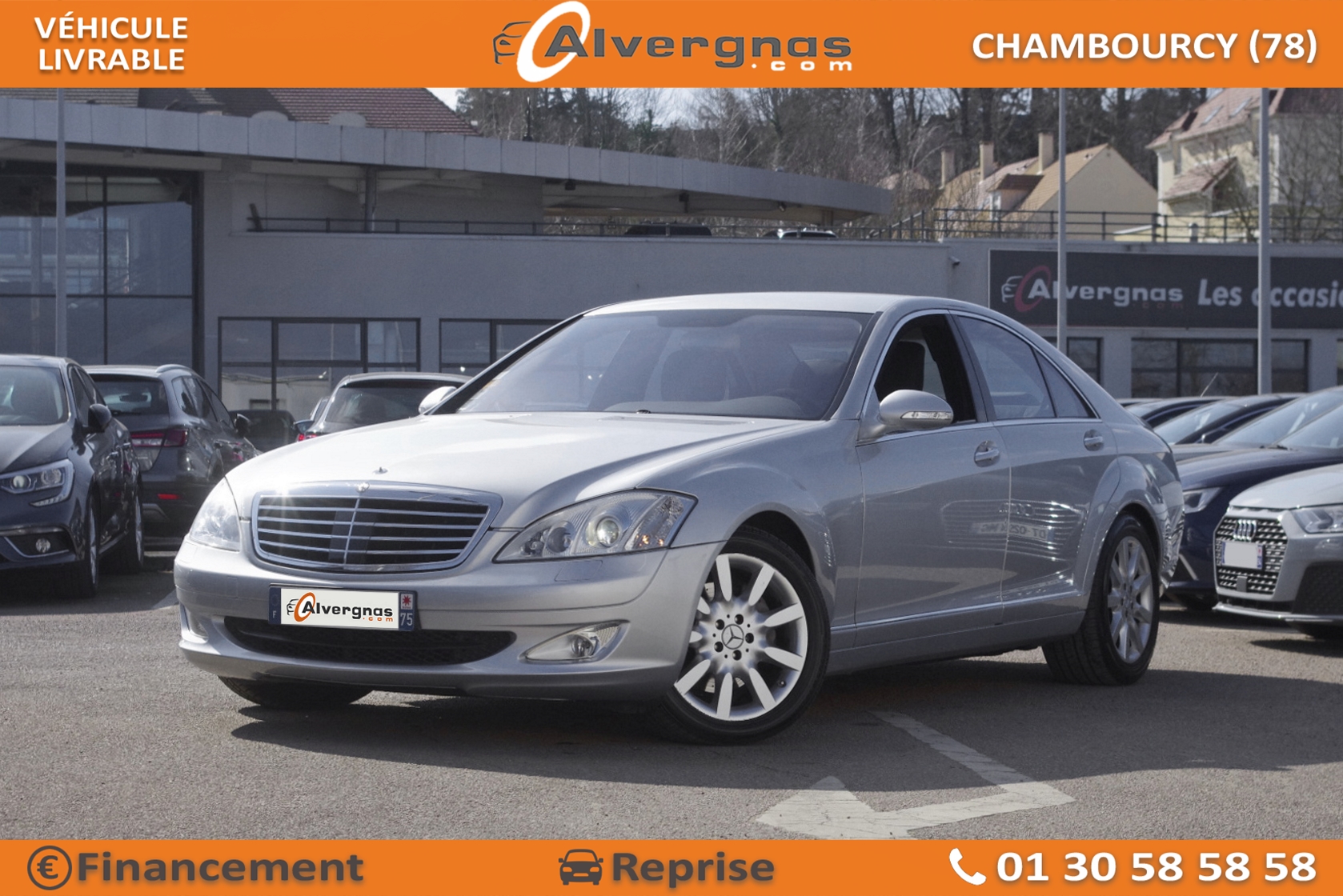 MERCEDES CLASSE S d'occasion sur Paris