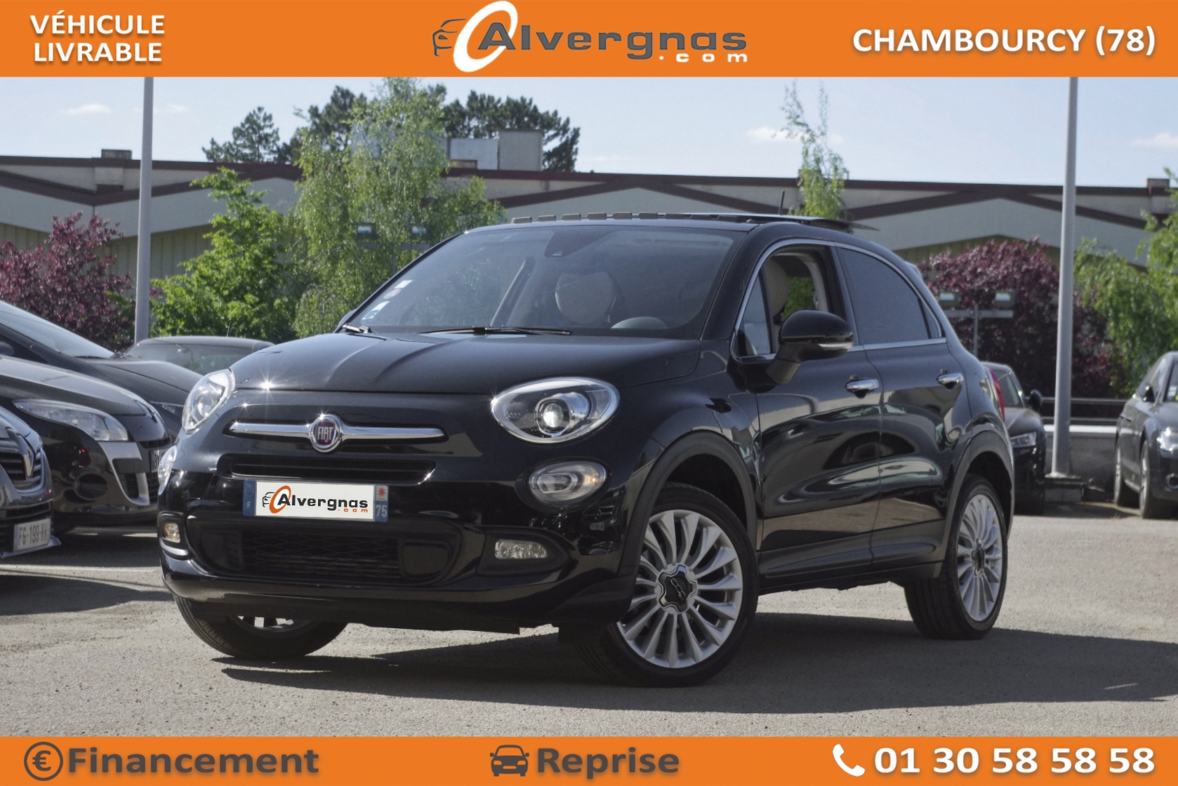 FIAT 500 X d'occasion sur Paris