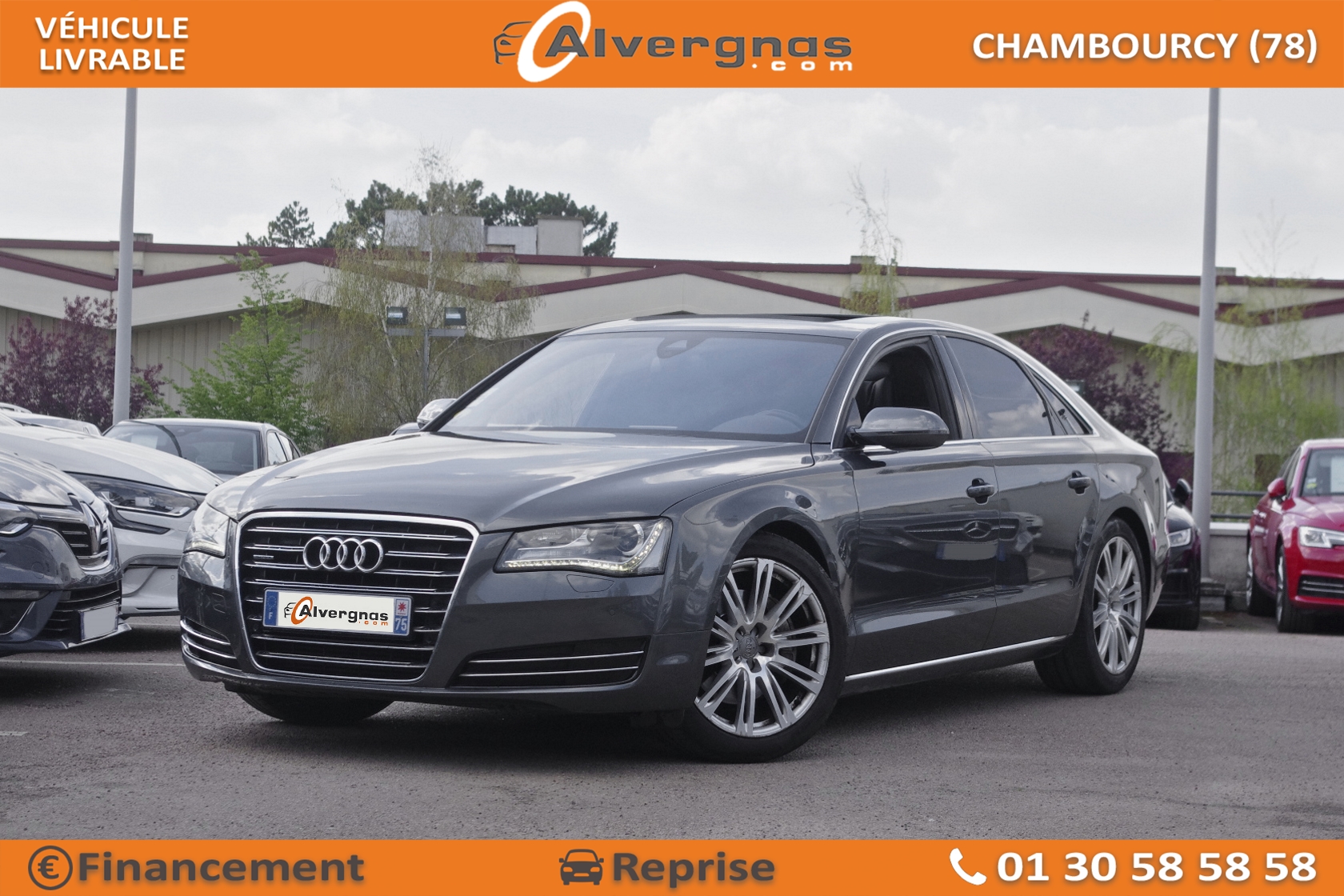 AUDI A8 d'occasion sur Paris