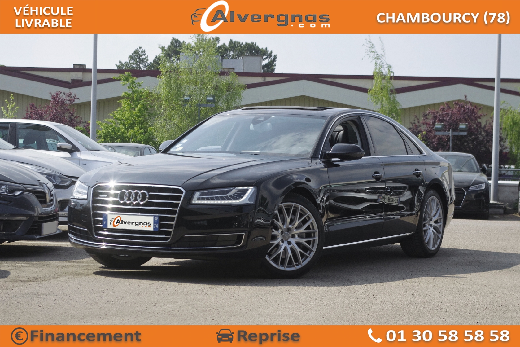 AUDI A8 d'occasion sur Paris