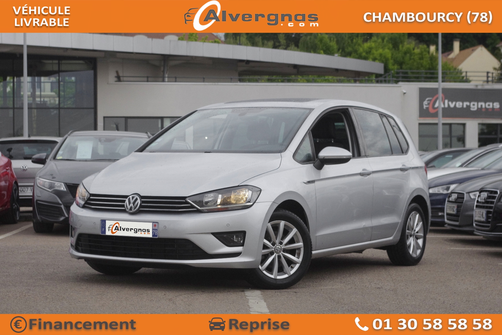 VOLKSWAGEN GOLF SPORTSVAN d'occasion sur Paris