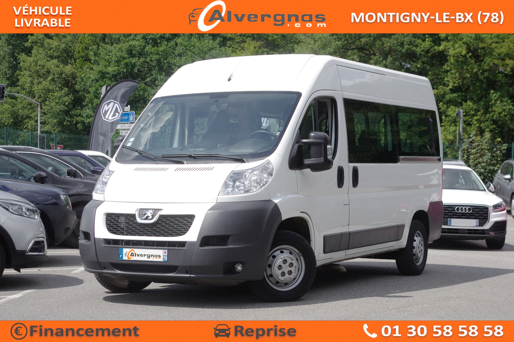 PEUGEOT BOXER COMBI d'occasion sur Paris