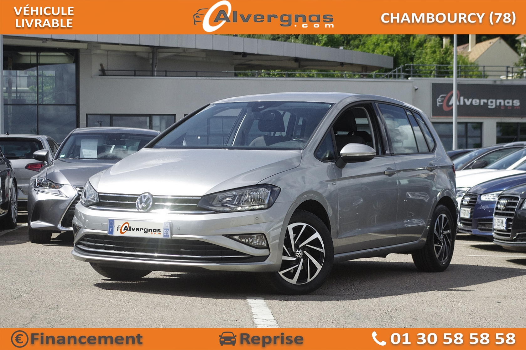 VOLKSWAGEN GOLF SPORTSVAN d'occasion sur Paris