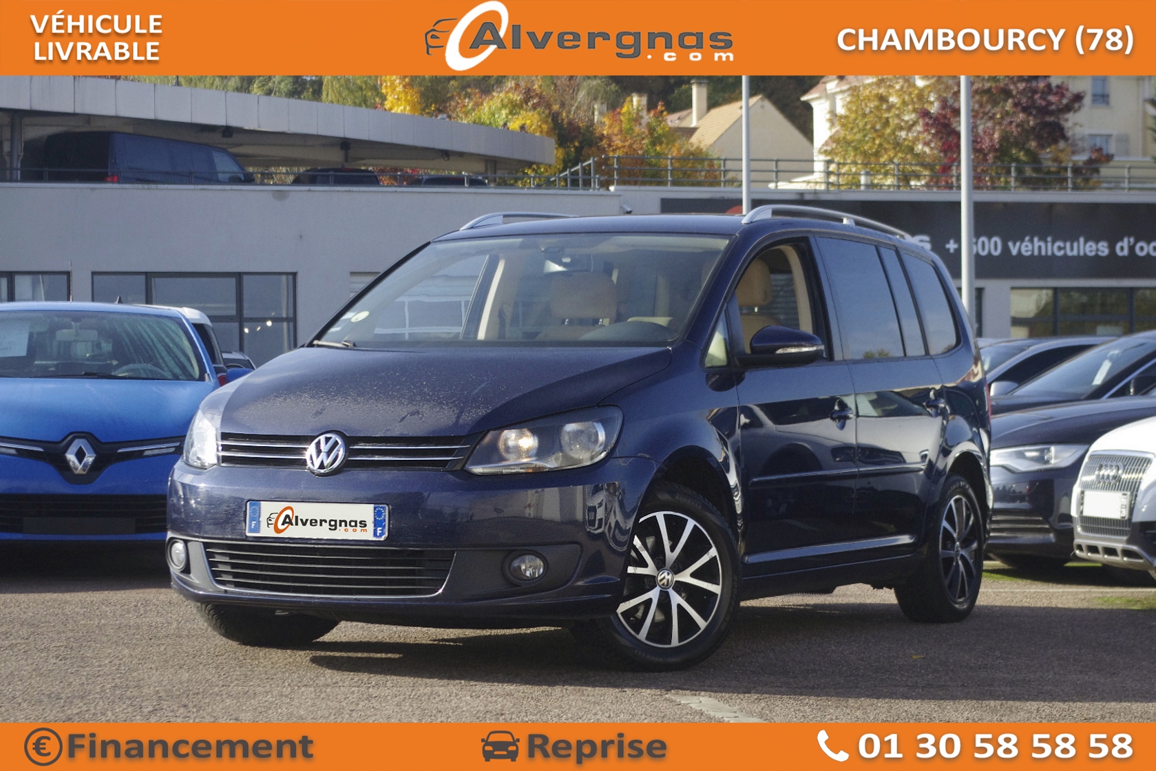 VOLKSWAGEN TOURAN d'occasion sur Paris