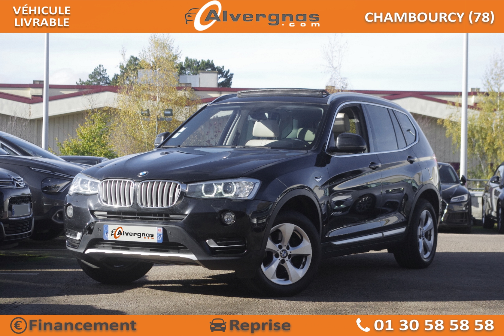 BMW X3 d'occasion sur Paris