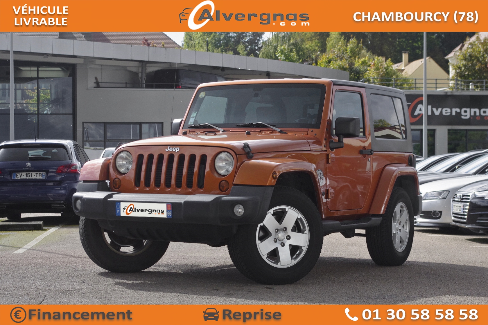 JEEP WRANGLER d'occasion sur Paris