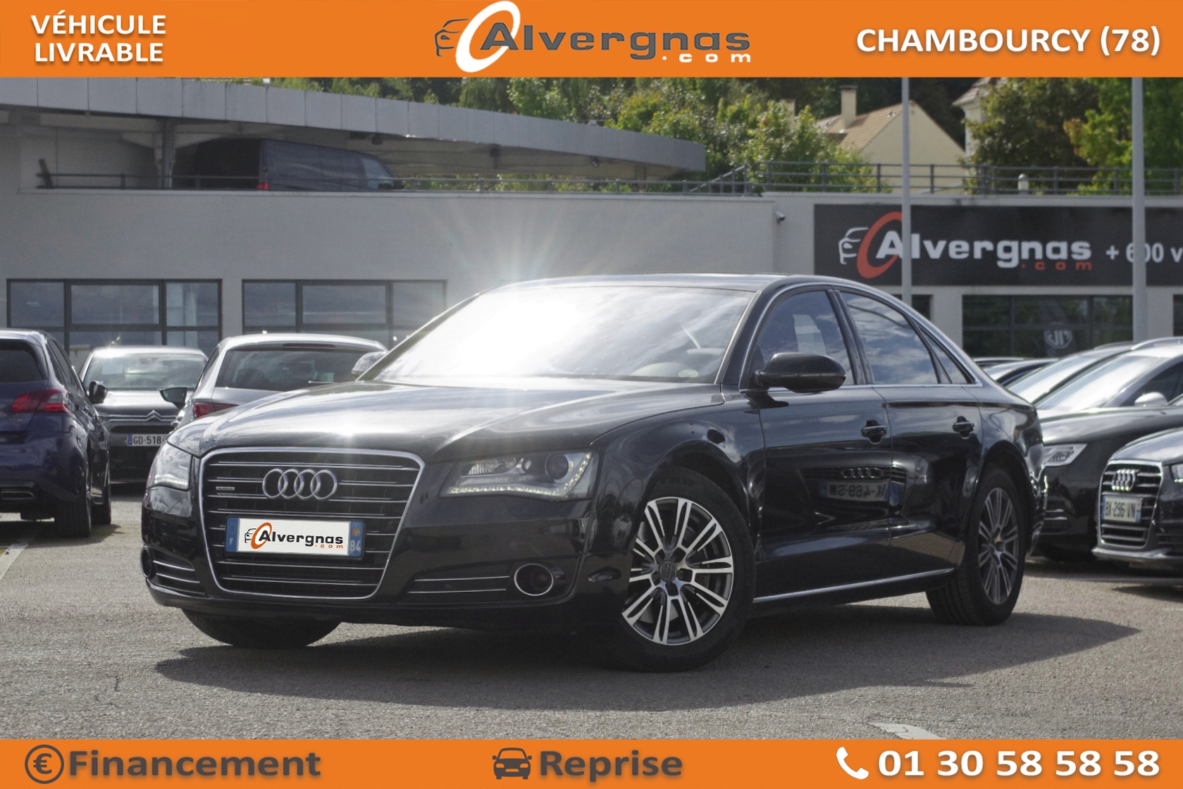 AUDI A8 d'occasion sur Paris