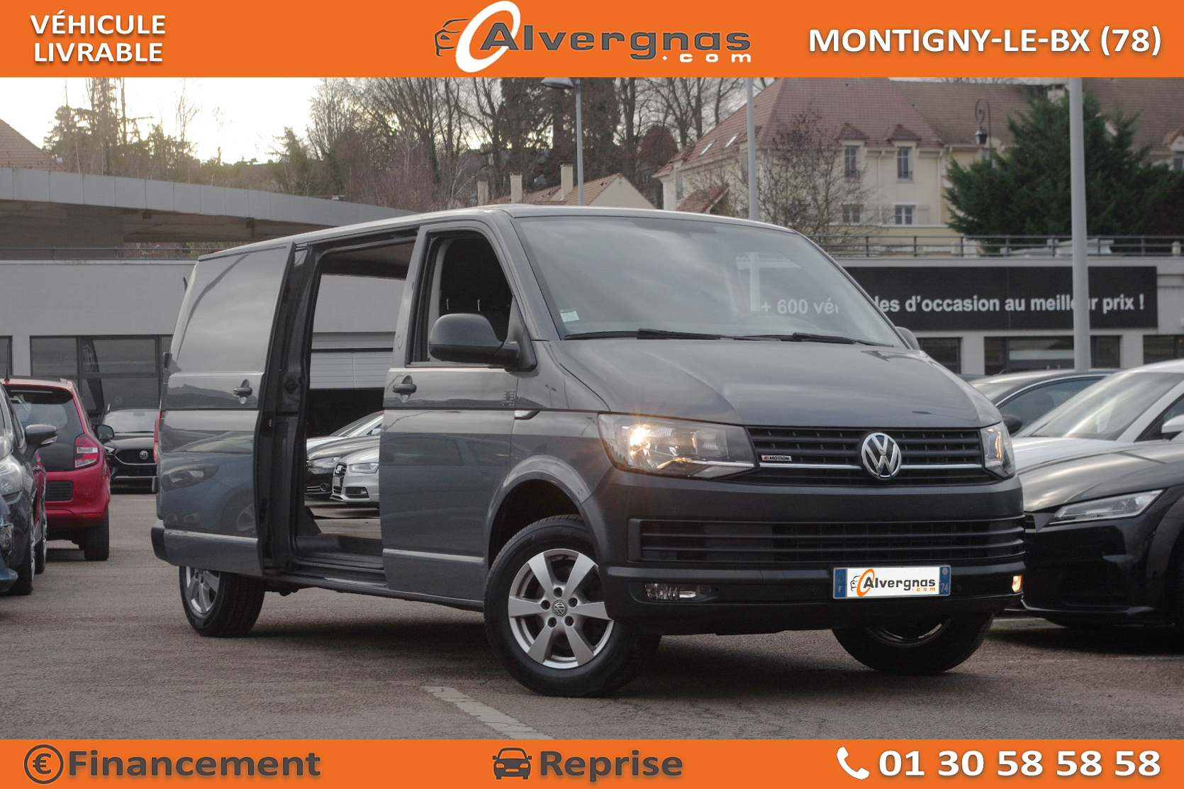 VOLKSWAGEN TRANSPORTER FOURGON d'occasion sur Paris