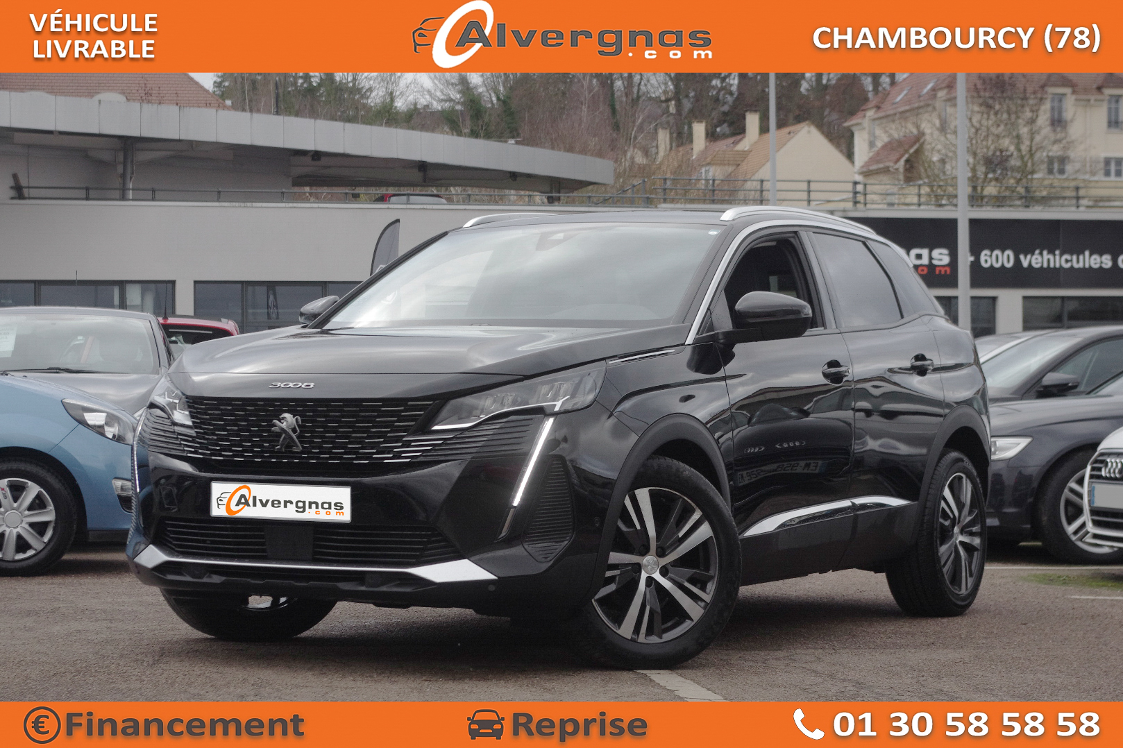 PEUGEOT 3008 d'occasion sur Paris