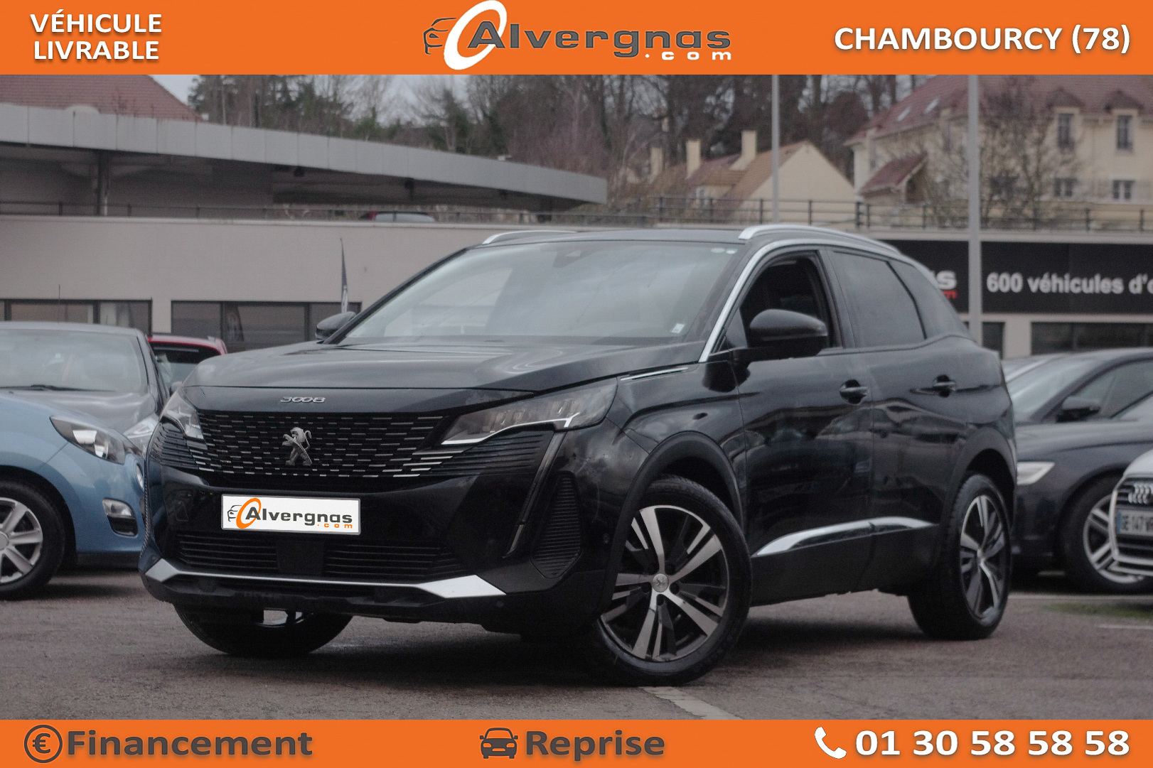 PEUGEOT 3008 d'occasion sur Paris