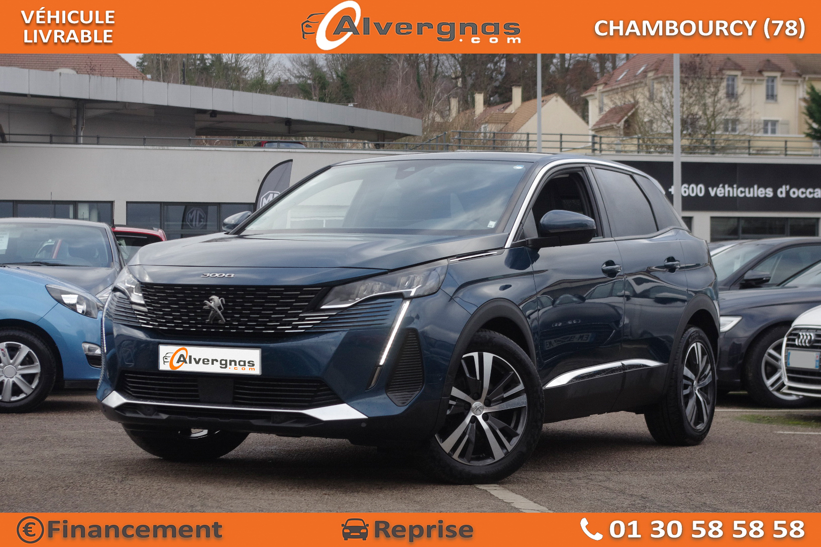 PEUGEOT 3008 d'occasion sur Paris