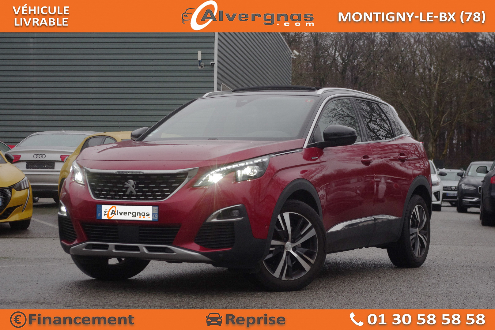 PEUGEOT 3008 d'occasion sur Paris