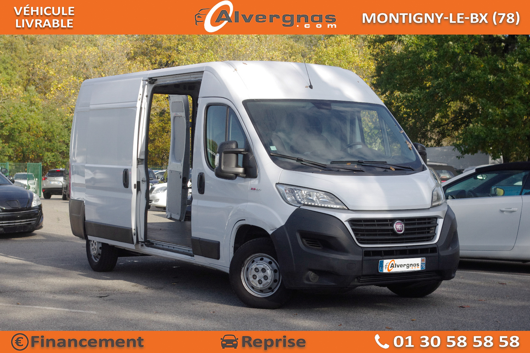 FIAT DUCATO FOURGON d'occasion sur Paris