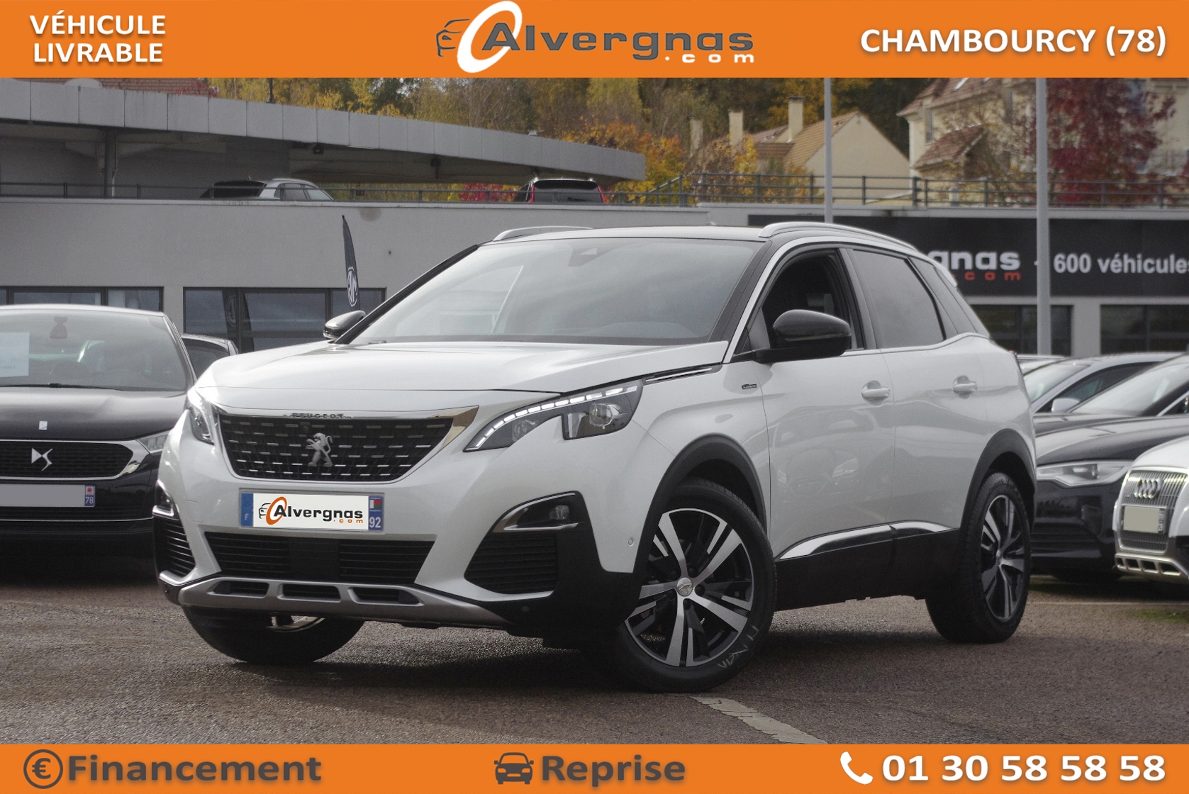 PEUGEOT 3008 d'occasion sur Paris