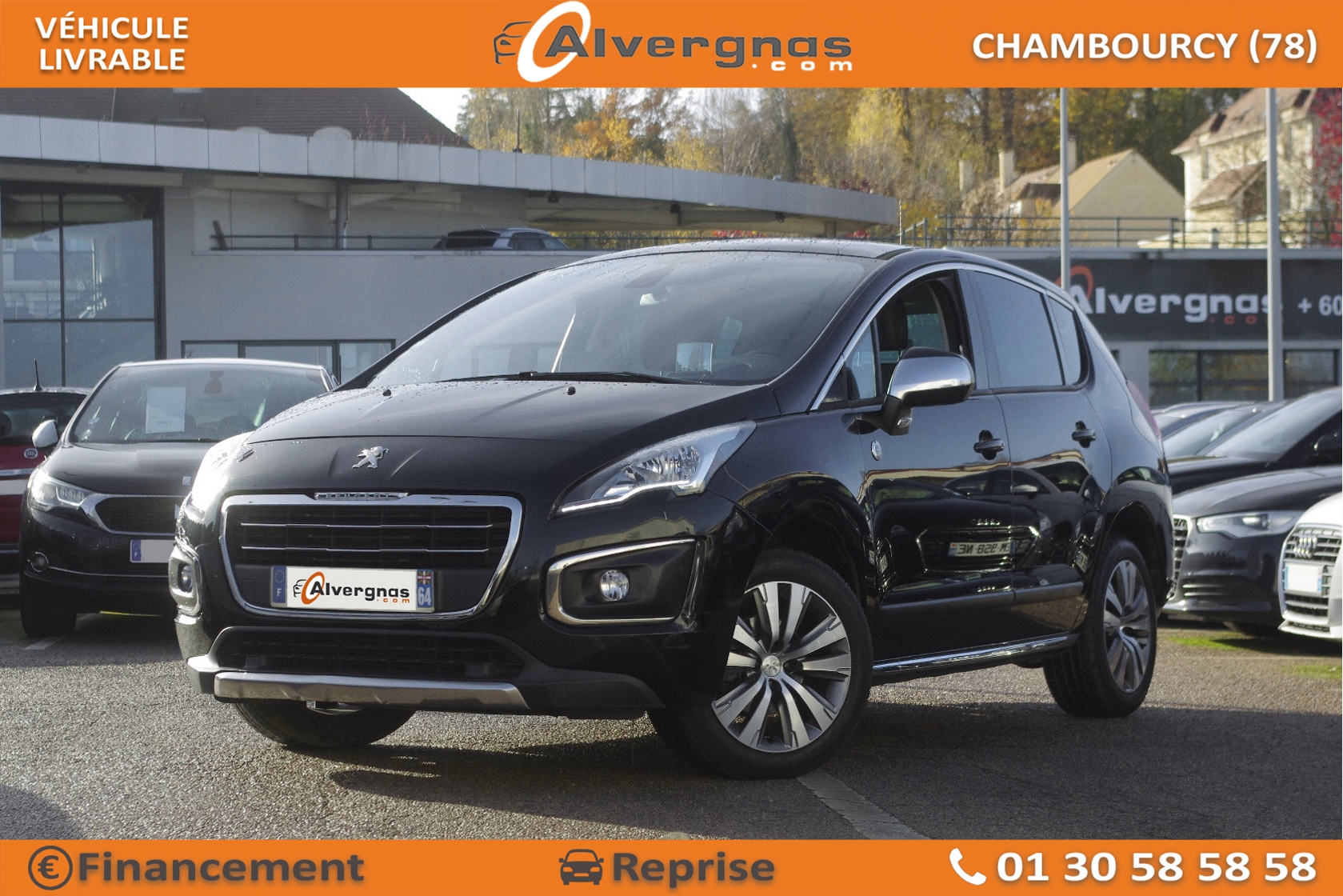 PEUGEOT 3008 d'occasion sur Paris