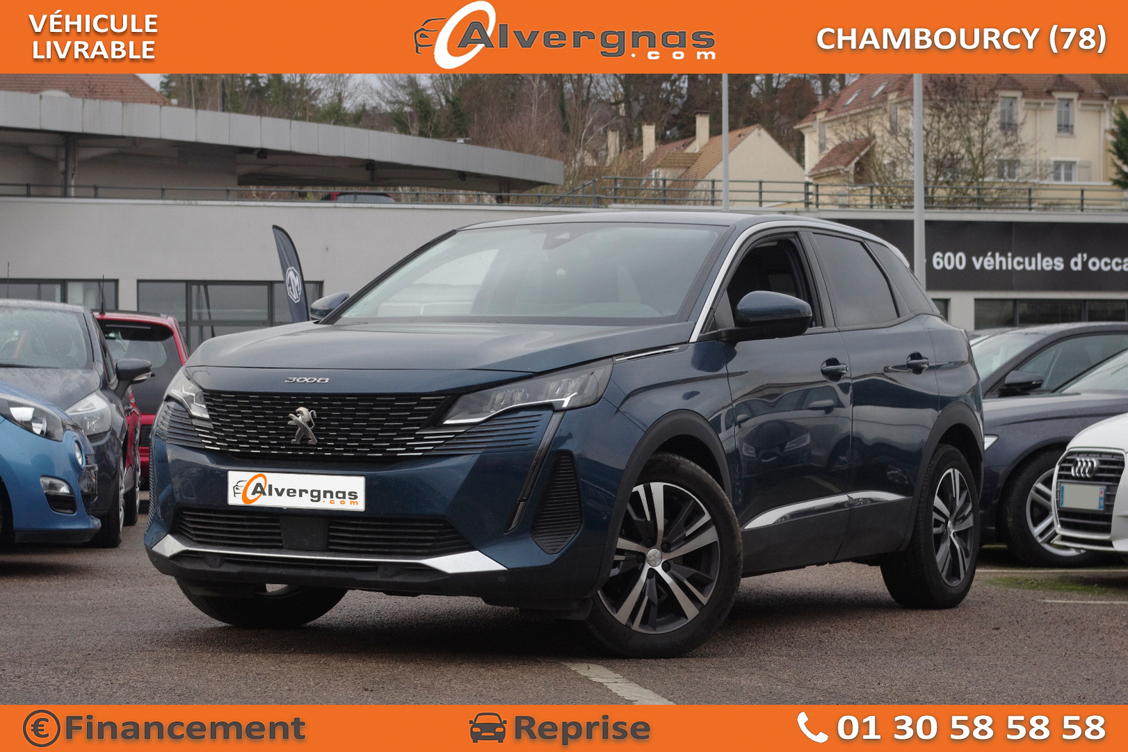 PEUGEOT 3008 d'occasion sur Paris
