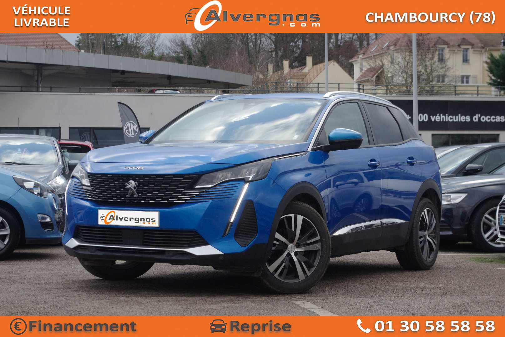 PEUGEOT 3008 d'occasion sur Paris