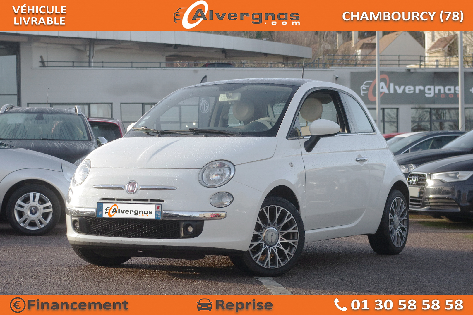 FIAT 500 d'occasion sur Paris