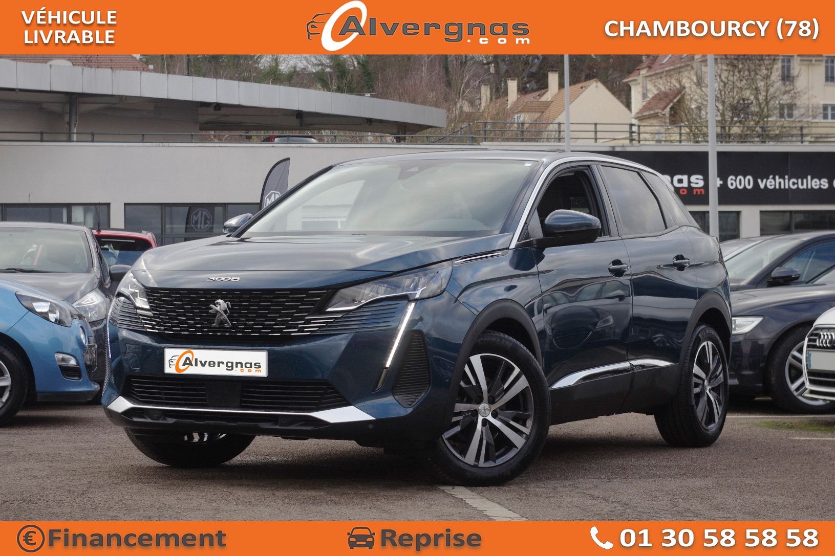 PEUGEOT 3008 d'occasion sur Paris