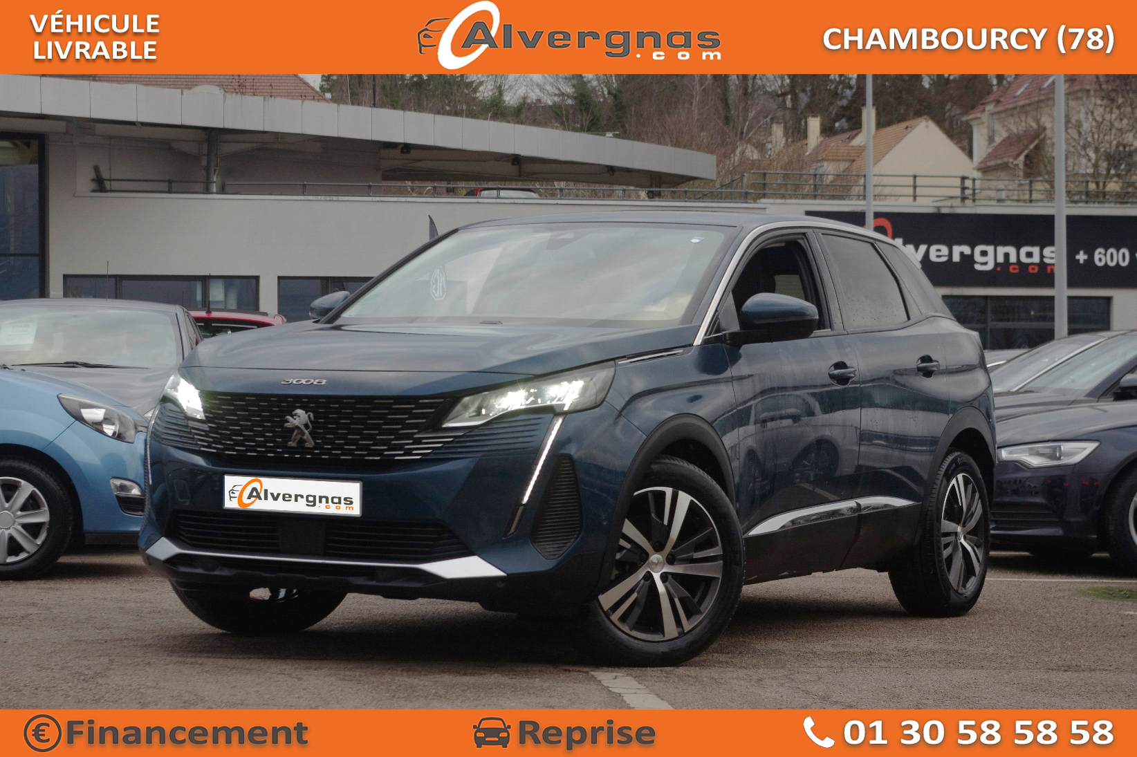 PEUGEOT 3008 d'occasion sur Paris