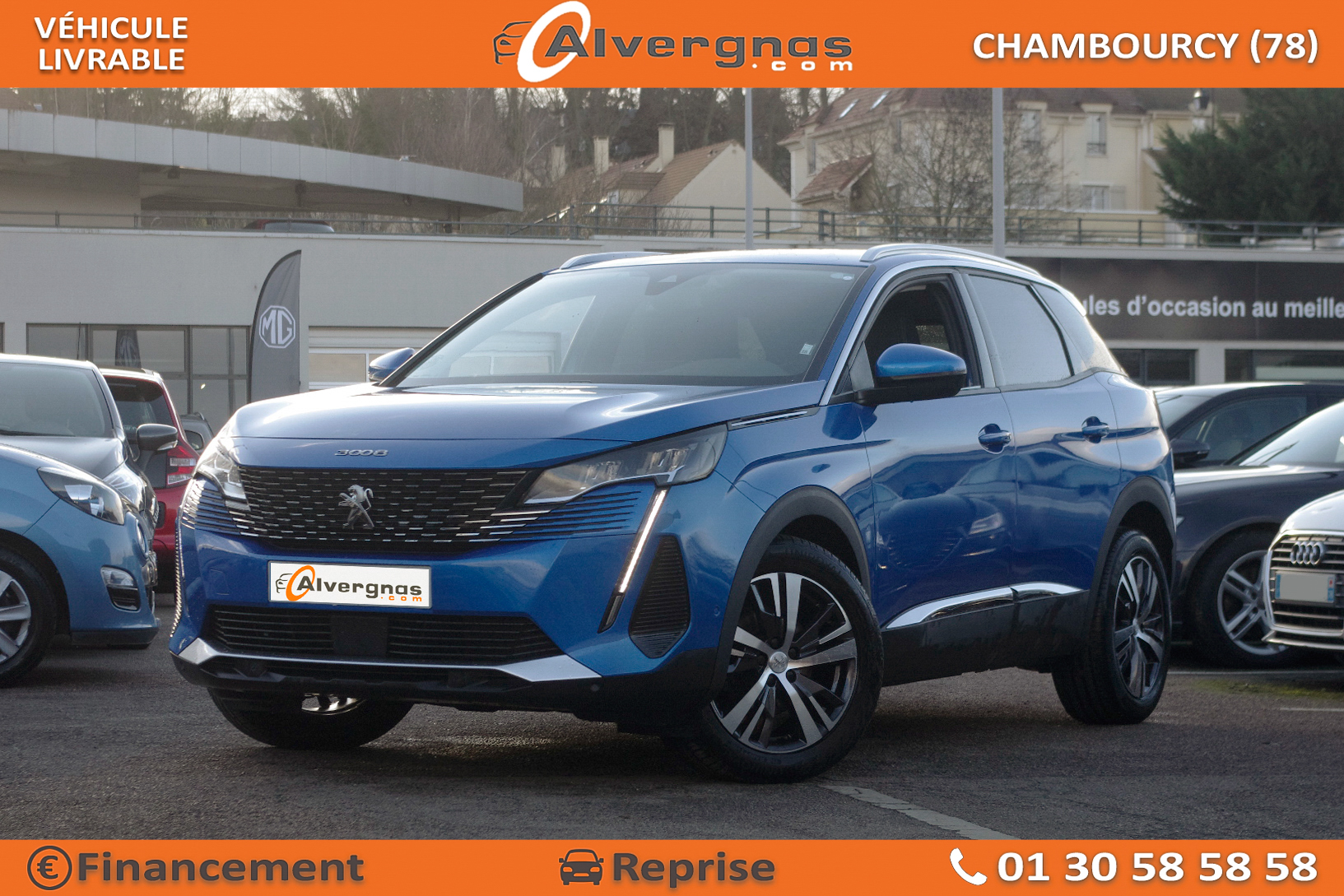 PEUGEOT 3008 d'occasion sur Paris