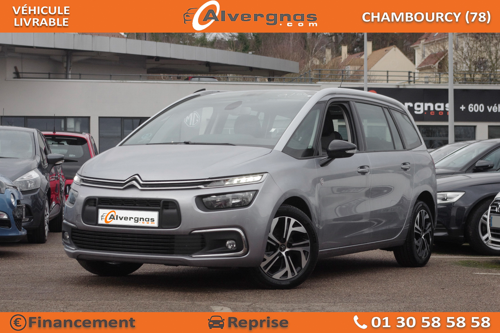 CITROEN GRAND C4 SPACETOURER d'occasion sur Paris