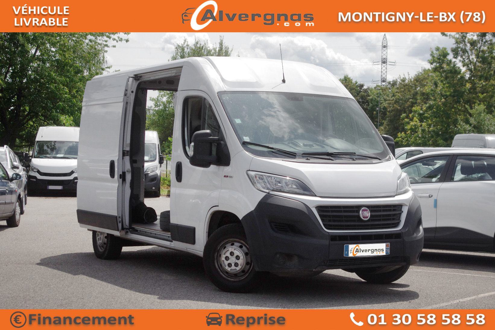 FIAT DUCATO FOURGON d'occasion sur Paris