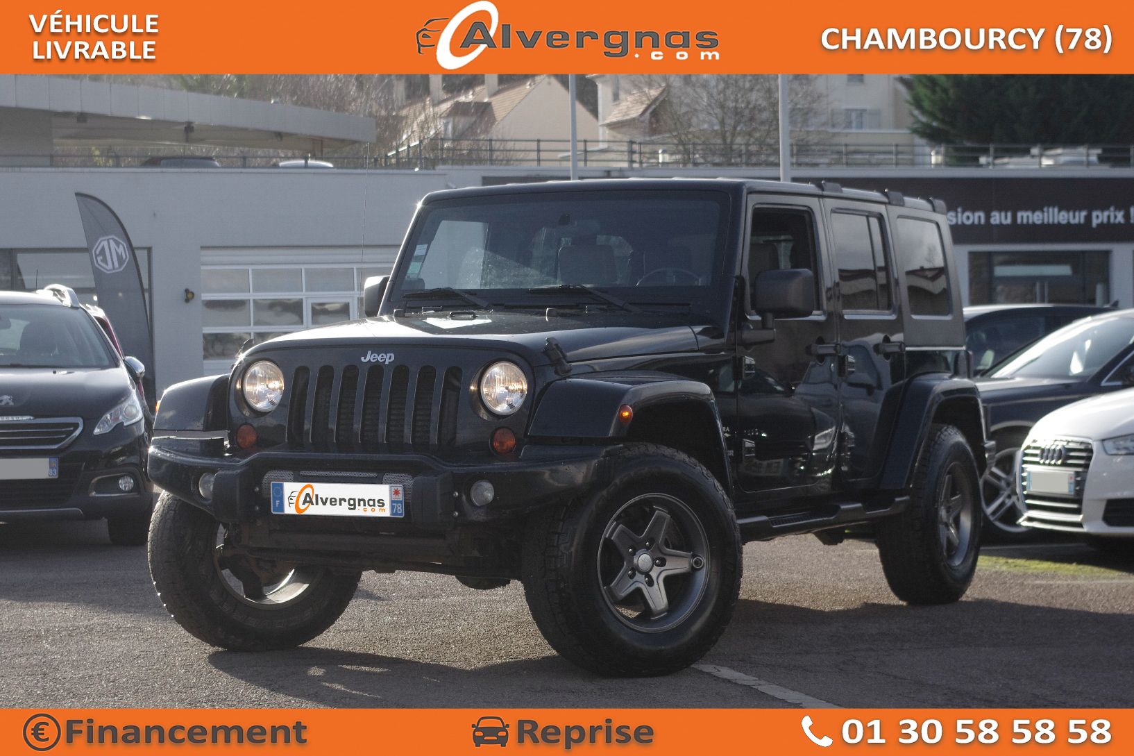 JEEP WRANGLER d'occasion sur Paris