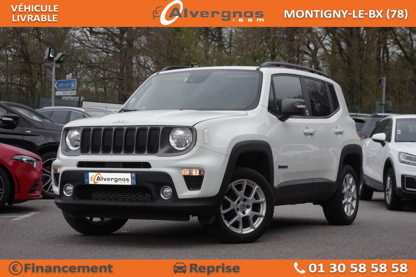 JEEP RENEGADE d'occasion sur Paris