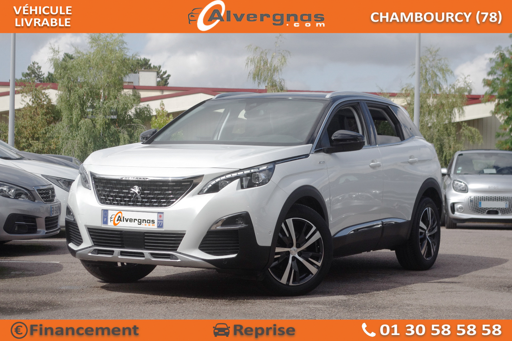 PEUGEOT 3008 d'occasion sur Paris