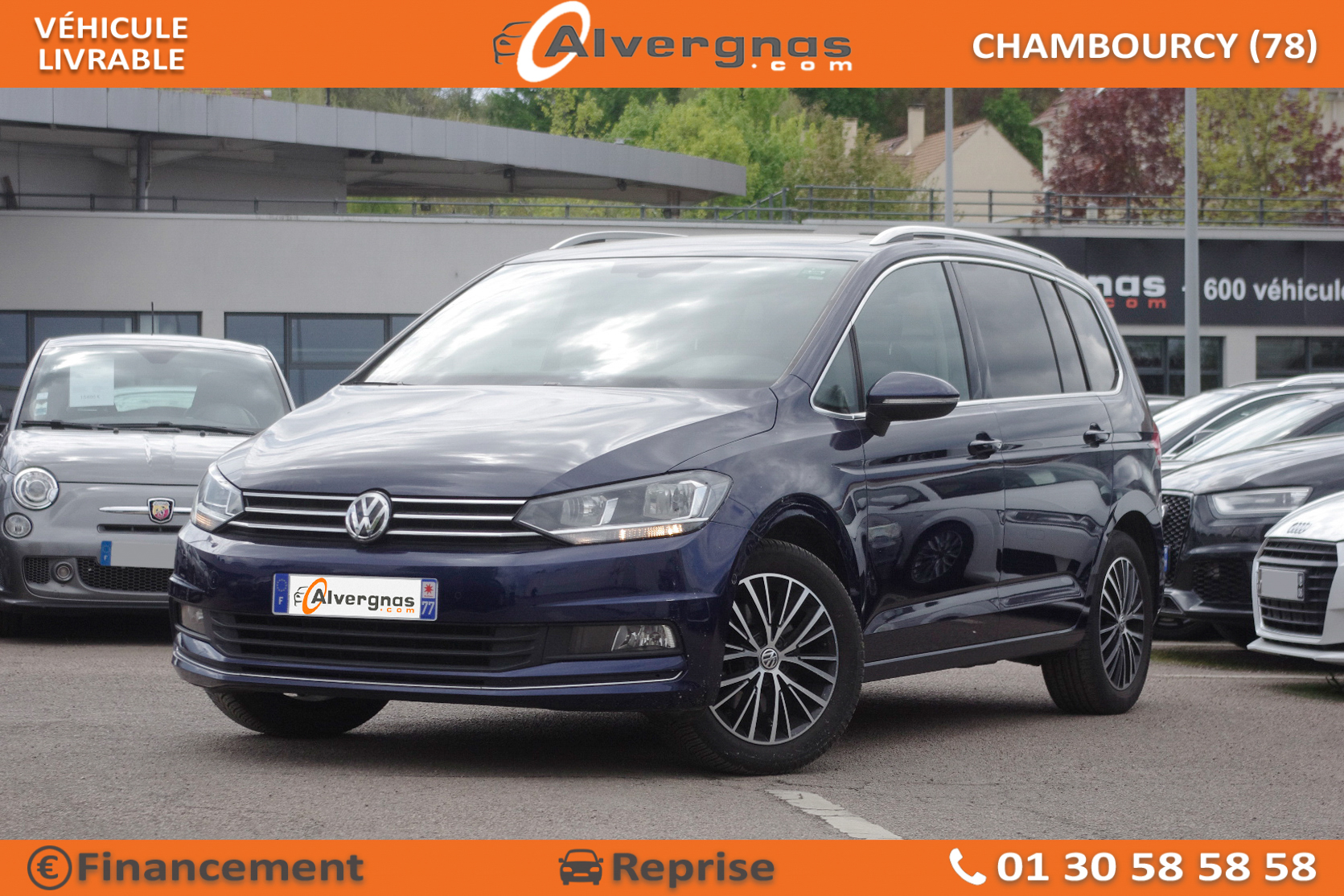 VOLKSWAGEN TOURAN d'occasion sur Paris