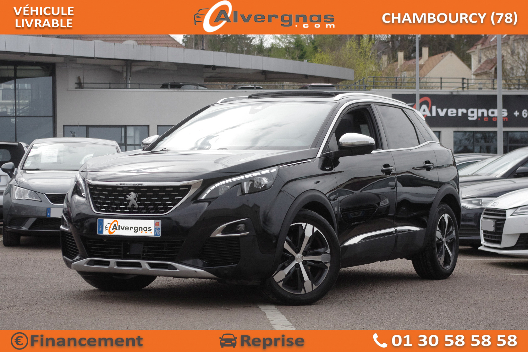 PEUGEOT 3008 d'occasion sur Paris