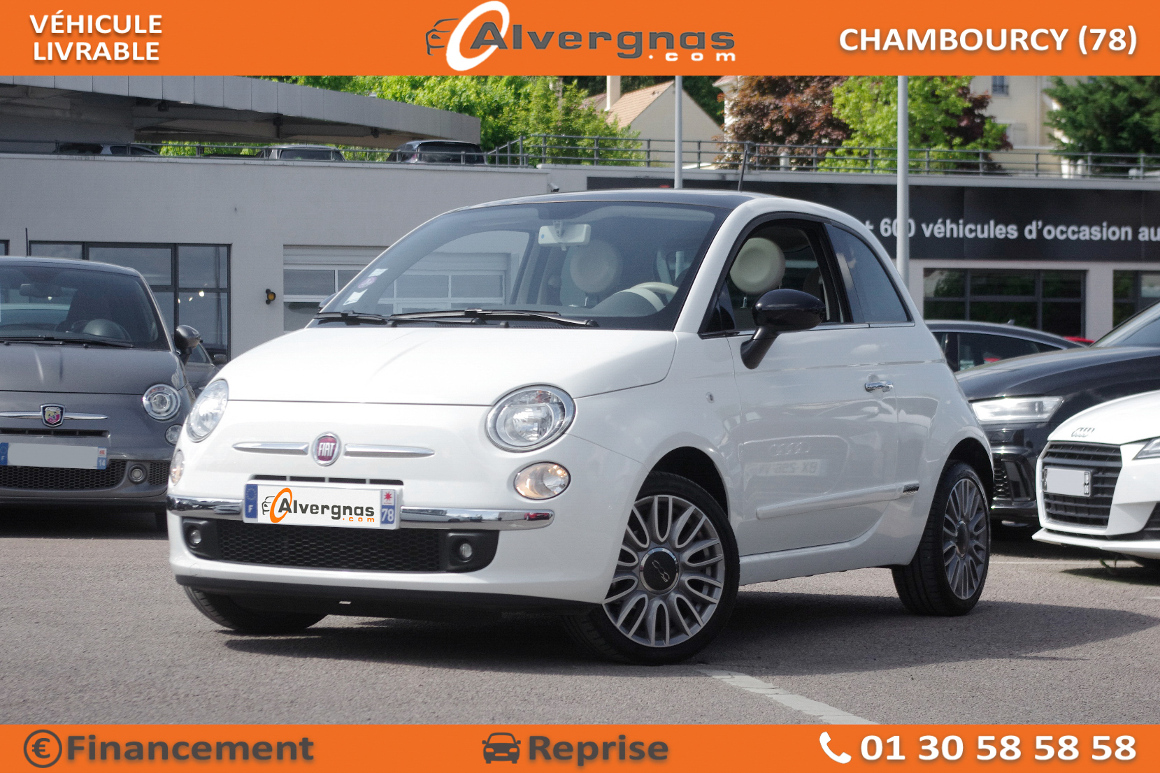 FIAT 500 d'occasion sur Paris