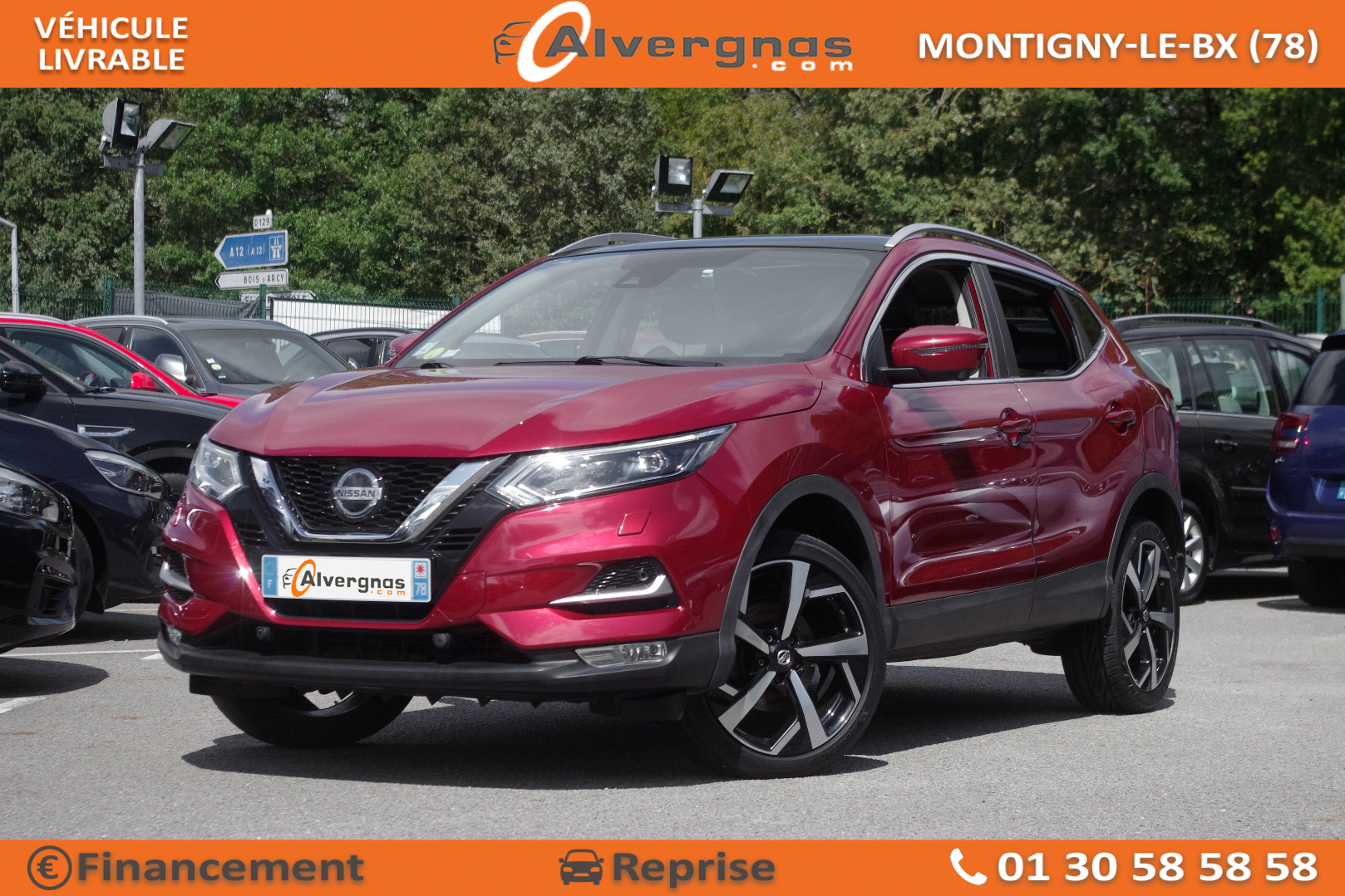 NISSAN QASHQAI d'occasion sur Paris