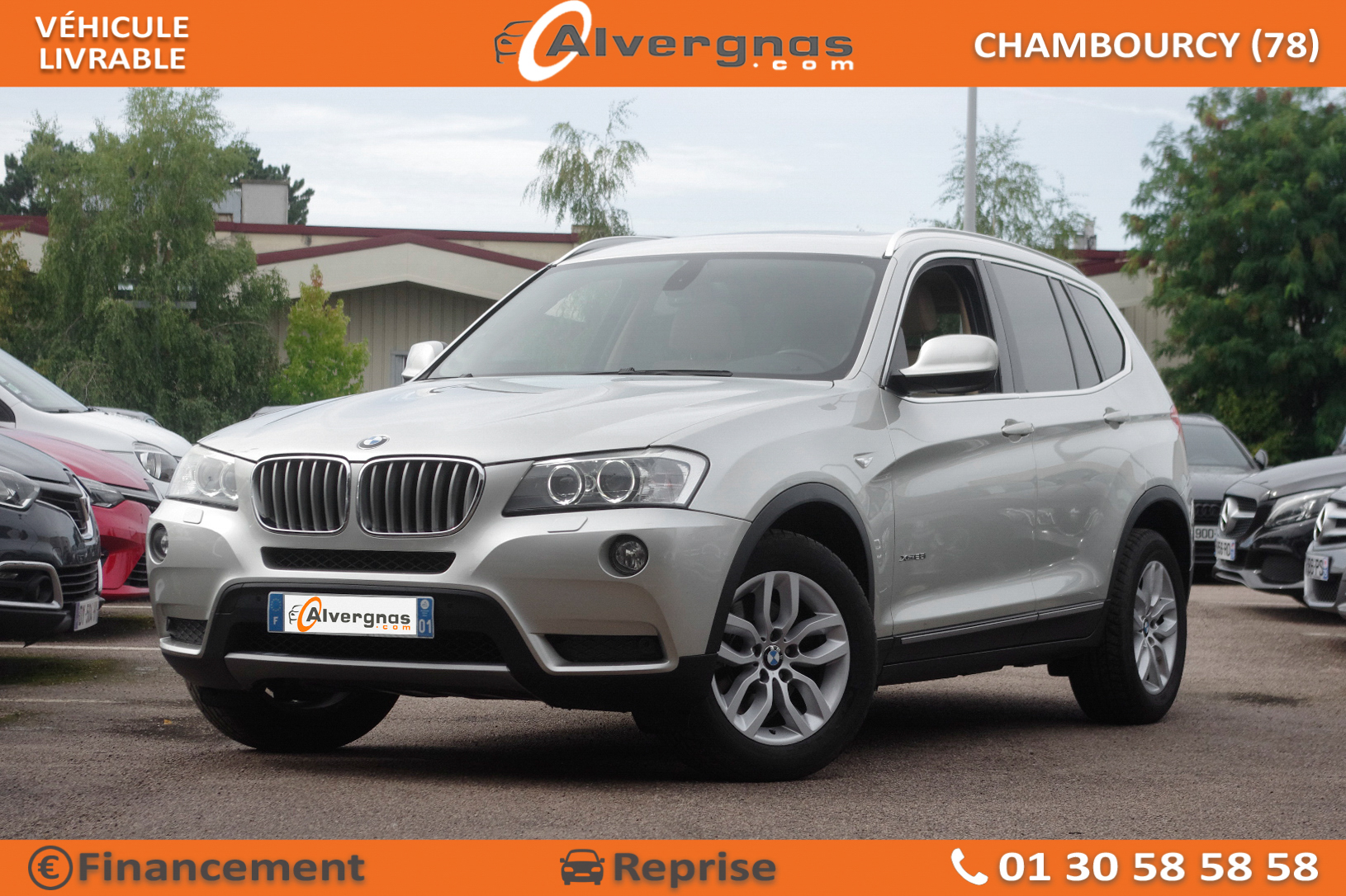 BMW X3 d'occasion sur Paris