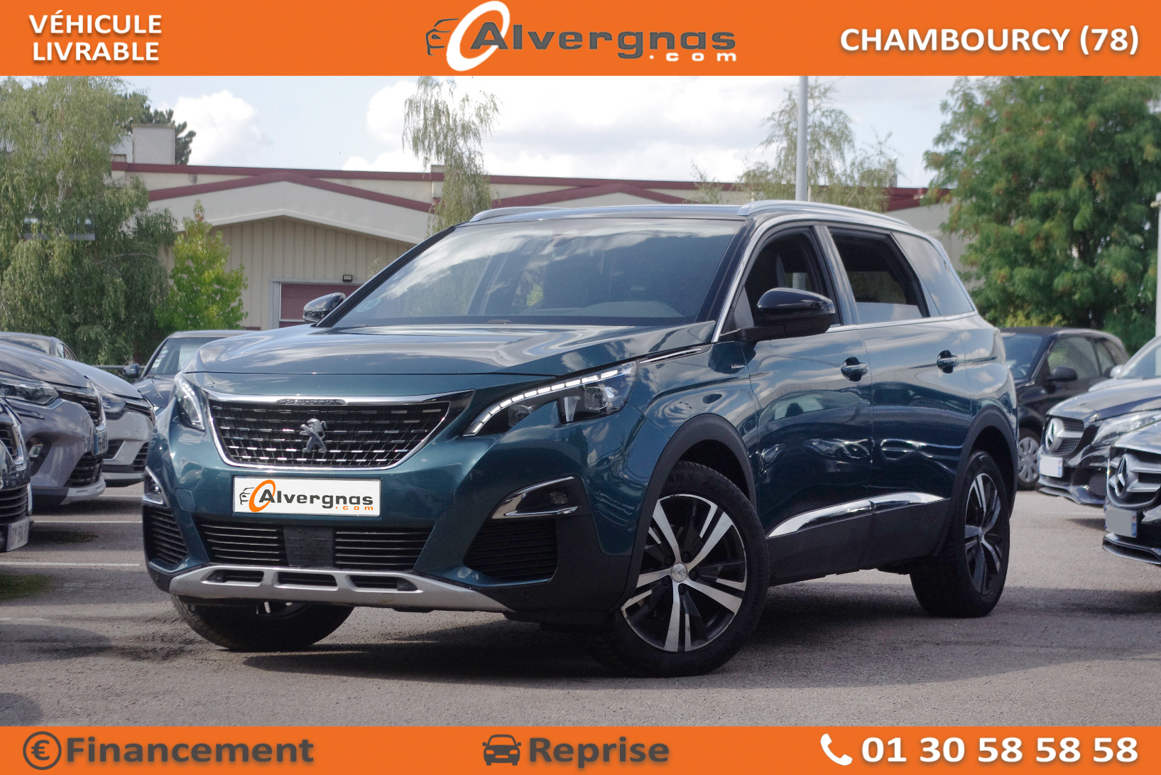 PEUGEOT 5008 d'occasion sur Paris
